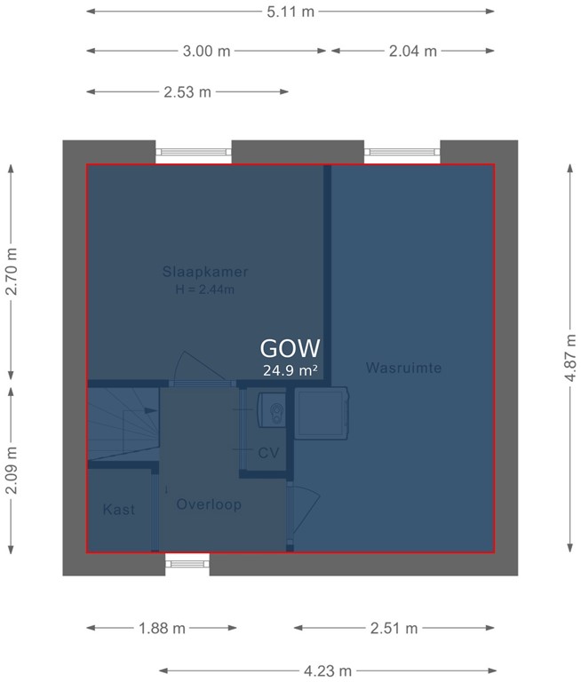 mediumsize floorplan